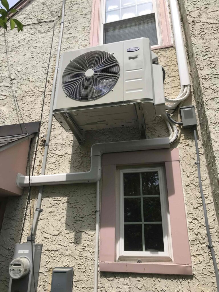 Carrier AC on House